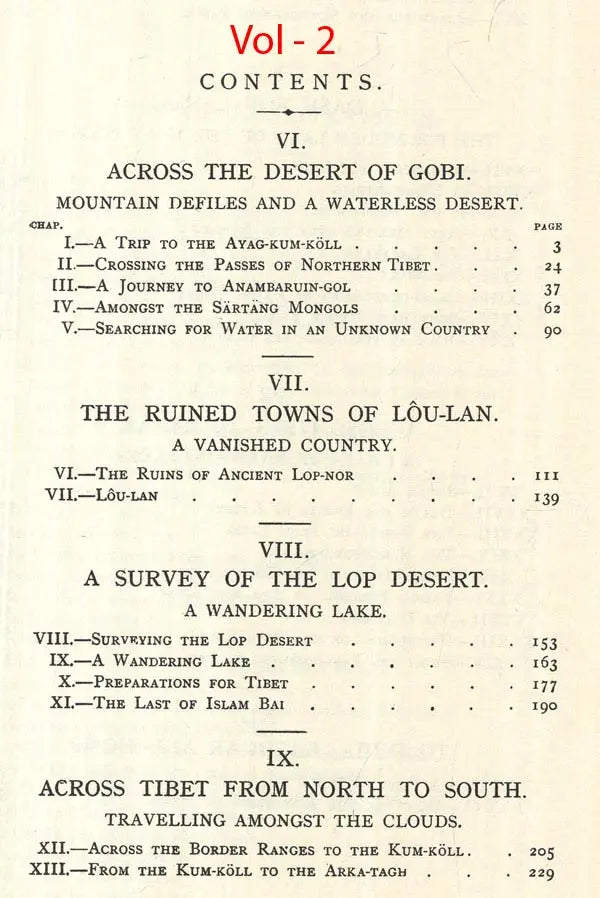 Central Asia and Tibet: Towards the Holy City of Lhasa (Set of 2 Volumes)