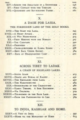 Central Asia and Tibet: Towards the Holy City of Lhasa (Set of 2 Volumes)