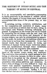 History of Indian Music With Particular Reference to Theory and Practice