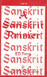 A Sanskrit Primer