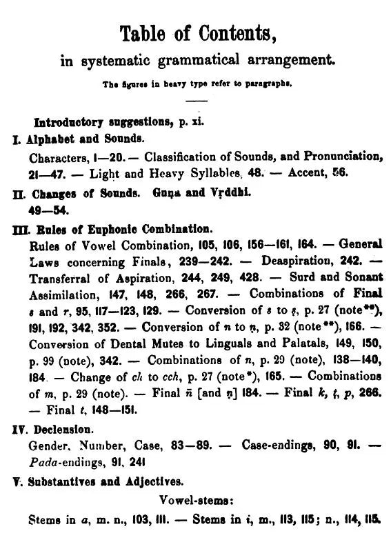 A Sanskrit Primer
