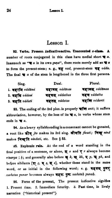 A Sanskrit Primer
