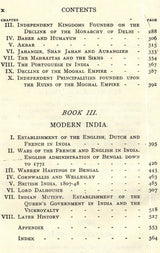 History of India – Down to The End of The Reign of Queen Victoria