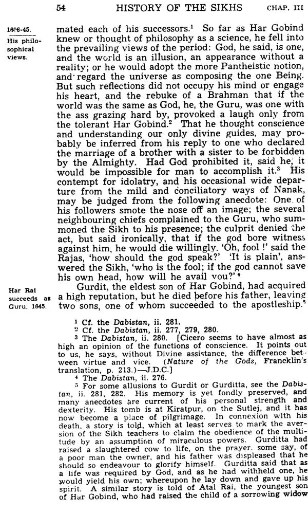 History of Sikhs From The Origin of The Nation to Battles of The Sutlej