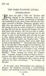 Stories of The Buddha – Being Selections From The Jataka