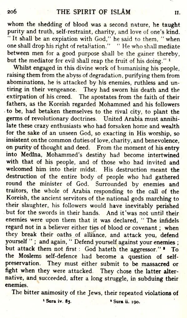 The Spirit of Islam – A History of the Evolution and Ideals of Islam with Life of the Prophet