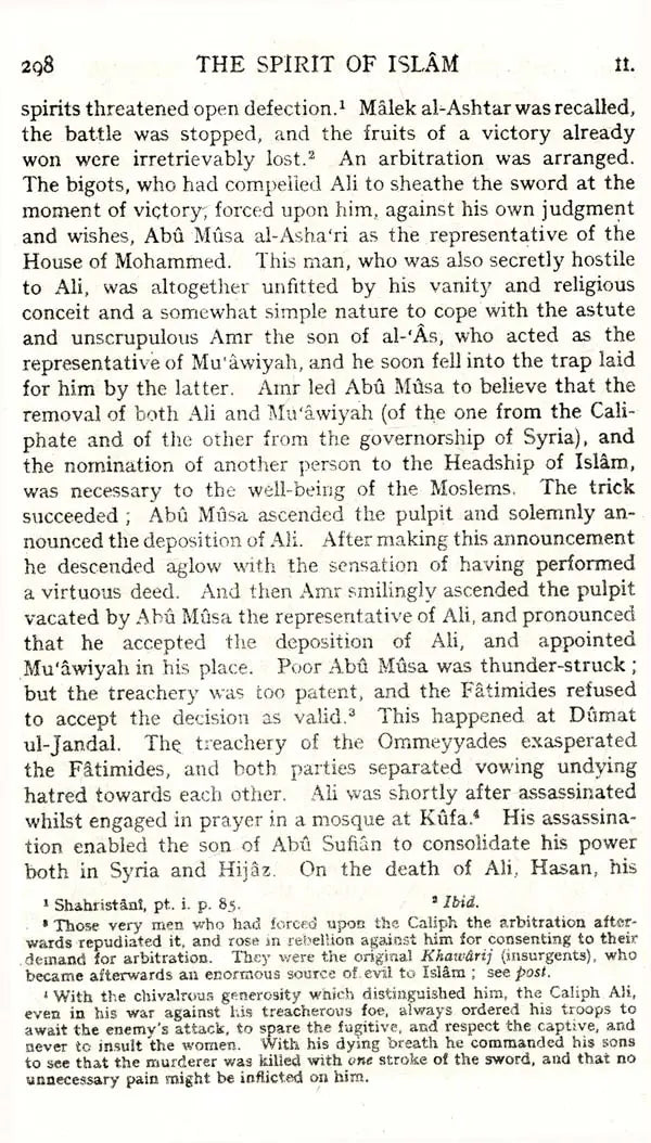 The Spirit of Islam – A History of the Evolution and Ideals of Islam with Life of the Prophet