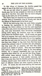 The Life of The Buddha - And The Early History of His Order (Derived From Tibetan Works in The Bkah-Hgyur And Bstan-Hgyur)