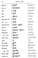 English-Tibetan Colloquial Dictionary (Second Edition of the Second Part of A Manual of Colloquial Tibetan)