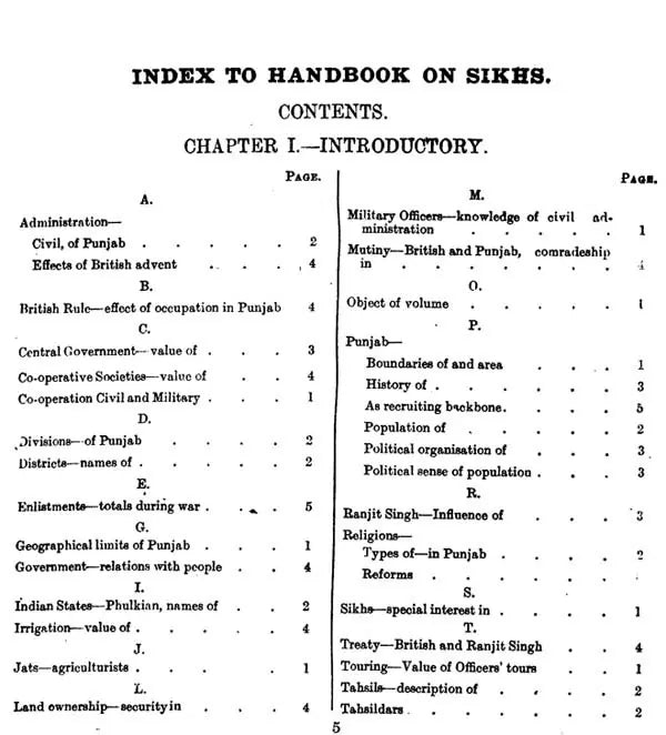 The Sikhs - An Ethnology (Revised at the Request of the Government of India)