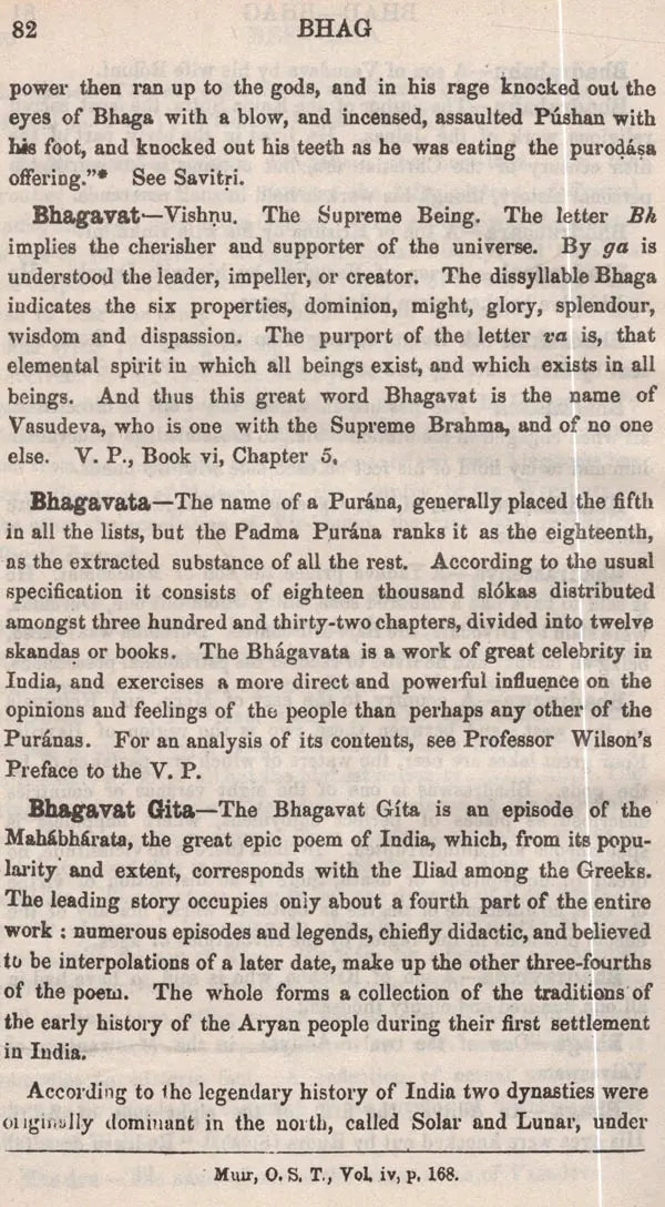 A Classical Dictionary of India