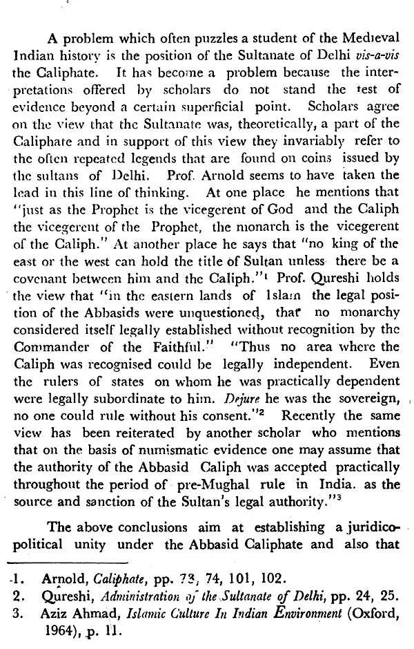 Some Aspects of Medieval Indian History