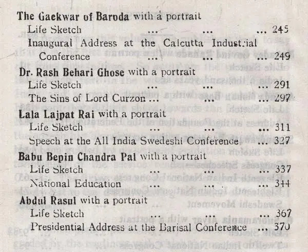 The Indian Nation Builders (Set of 3 Volumes) (An Old and Rare Book)