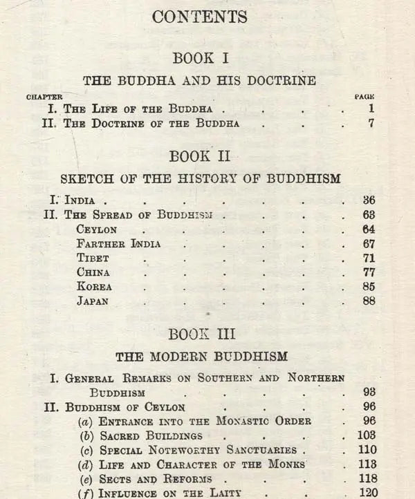 Buddhism as a Religion: Its Historical Development and Its Present Conditions
