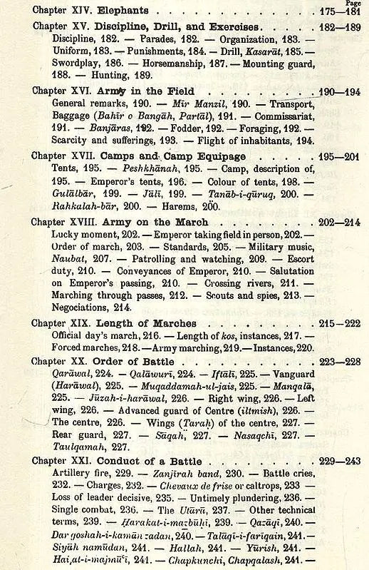 The Army of the Indian Moghuls: Its Organization and Administration