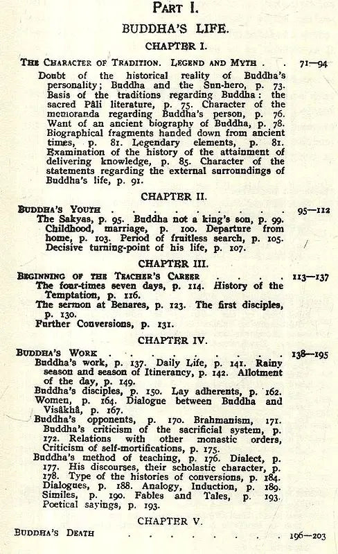 Buddha: His Life, His Doctrine, His Order