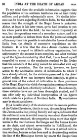 India at the Death of Akbar (An Economic Study)