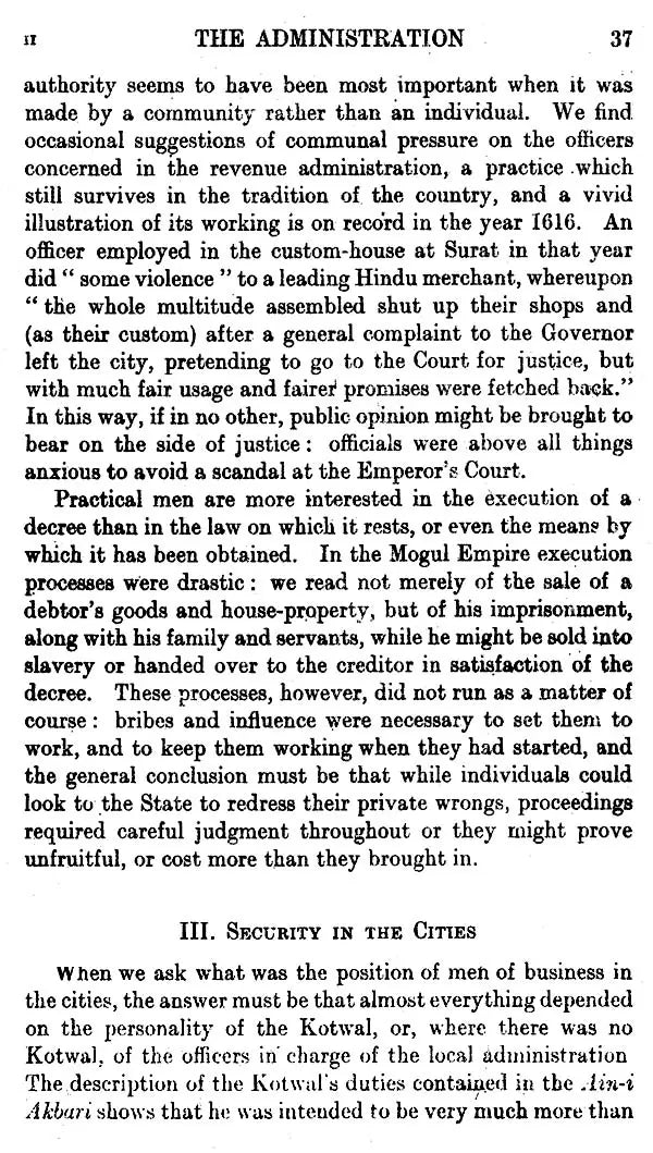 India at the Death of Akbar (An Economic Study)