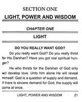 Light Power and Wisdom - Retail Maharaj