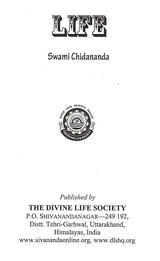 Life – Sri Swami Chidananda - Retail Maharaj