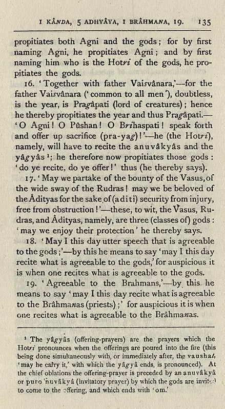 The Satapatha-Brahmana: According to the Text of the Madhyandina School (Set of 2 Books)