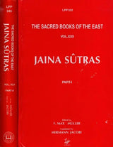 Jaina Sutras Translated from Prakrit by Hermann Jacobi (Set of 2 Volumes)