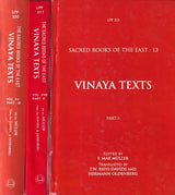 Vinaya Texts - Sacred Books of The East: 13 (Set of 3 Parts)