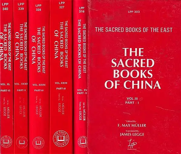 The Sacred Books of China - The Texts of Taoism (Set of 6 Books)