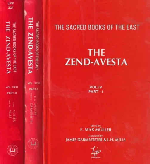 The Zend-Avesta (Sacred Books of The East) – Set of 3 Parts