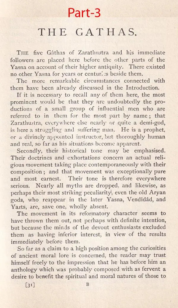 The Zend-Avesta (Sacred Books of The East) – Set of 3 Parts