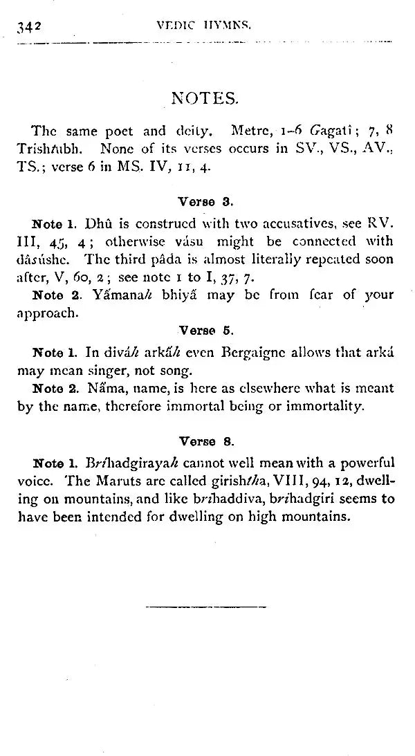 Vedic Hymns (Sacred Books of The East) – Set of 2 Parts