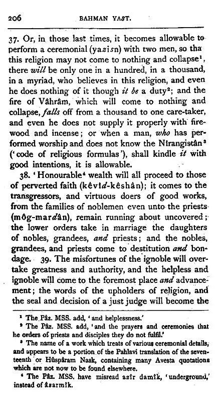 Pahlavi Texts: The Sacred Books of the East (Part-I)