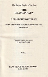 The Dhammapada: A Collection of Verses (Being One of The Canonical Books of The Buddhists)
