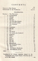 The Dhammapada: A Collection of Verses (Being One of The Canonical Books of The Buddhists)