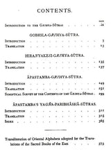 The Grihya-Sutras: The Rules of Vedic Domestic Ceremonies (Part-II)