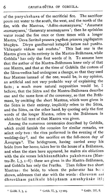 The Grihya-Sutras: The Rules of Vedic Domestic Ceremonies (Part-II)