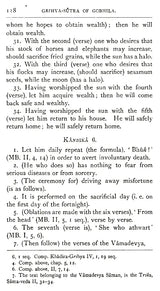 The Grihya-Sutras: The Rules of Vedic Domestic Ceremonies (Part-II)