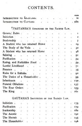The Sacred Laws of the Aryas – As Taught in the School of Apastamba, Gautama, Vasishtha and Baudhayana (Vol-II: Part-I)