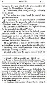The Sacred Laws of the Aryas – As Taught in the School of Apastamba, Gautama, Vasishtha and Baudhayana (Vol-II: Part-I)