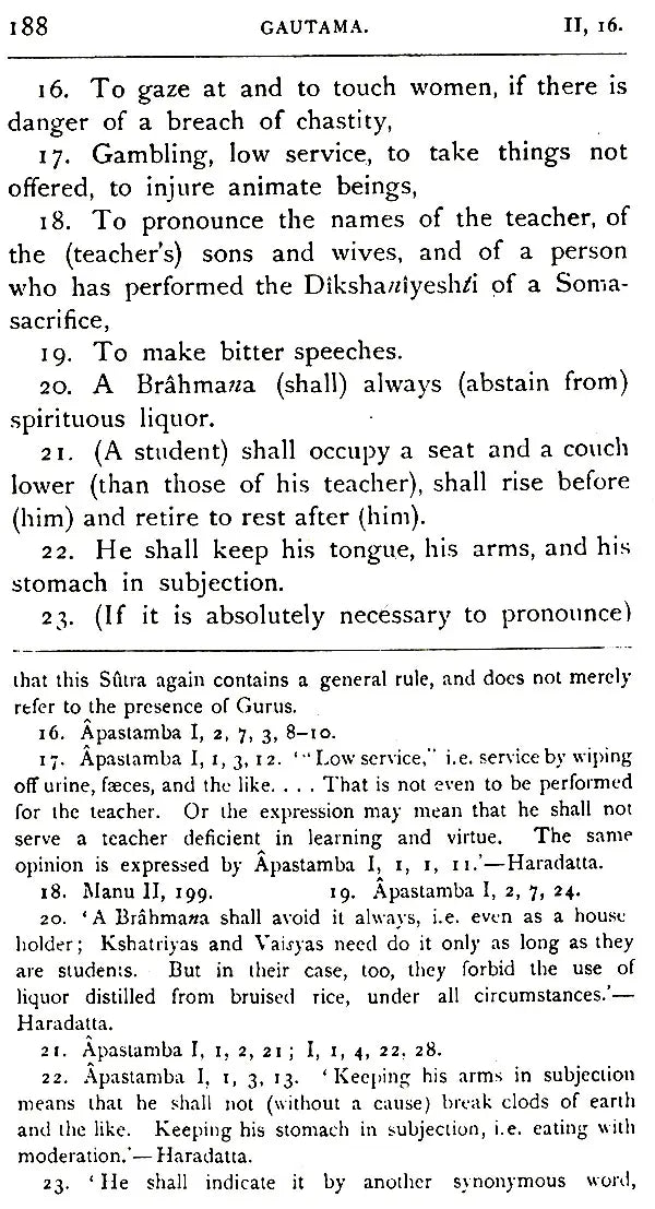 The Sacred Laws of the Aryas – As Taught in the School of Apastamba, Gautama, Vasishtha and Baudhayana (Vol-II: Part-I)