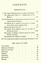 The Laws of Manu