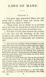 The Laws of Manu