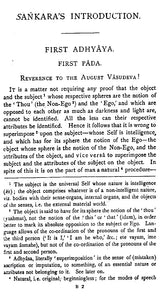 The Vedanta Sutras – With The Commentary By Sankaracarya (Part-I)
