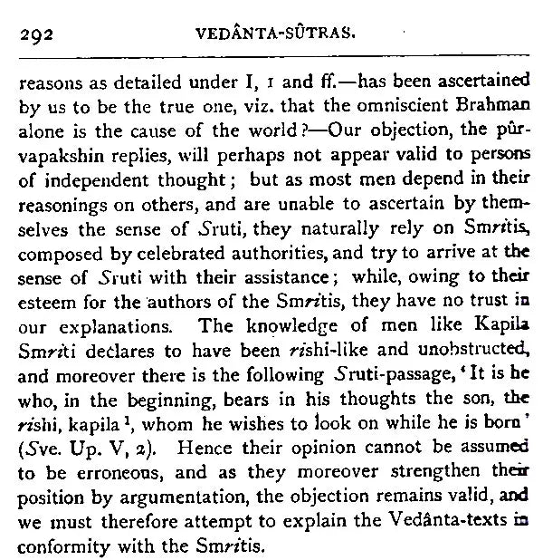 The Vedanta Sutras – With The Commentary By Sankaracarya (Part-I)