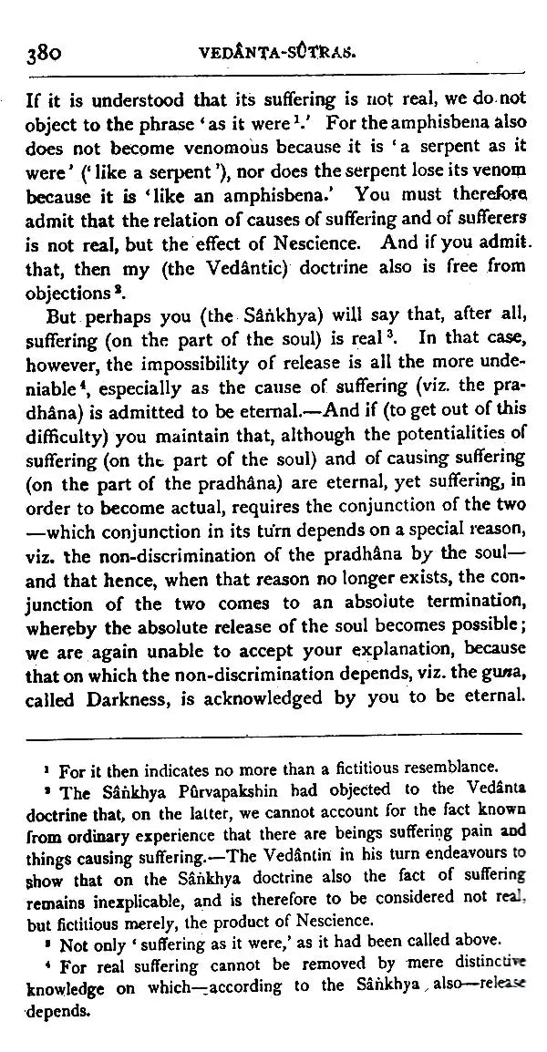 The Vedanta Sutras – With The Commentary By Sankaracarya (Part-I)