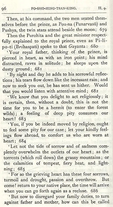 The Fo-Sho-Hing-Tsan-King (A Life of Buddha) – By Asvaghosha Bodhisattva (Vol-XIX)