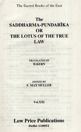 The Saddharma-Pundarika or The Lotus of the True Law