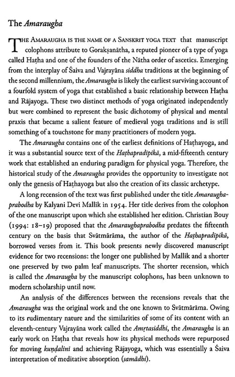 Amaraugha and Amaraughprabodh of Gorakshanath (The Genesis of Hatha and Rajayoga) - Retail Maharaj