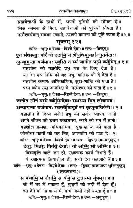 Atharva Veda Kavyamrita Practical Interpretation (Set of 3 Volumes) - Retail Maharaj
