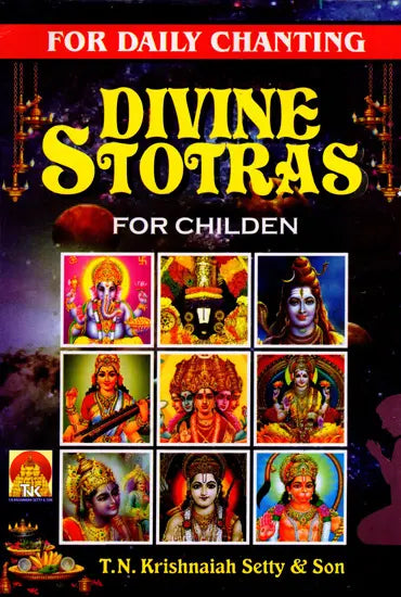 For Daily Chanting- Divine-Stotras for Children (In Roman with Translation) - Retail Maharaj